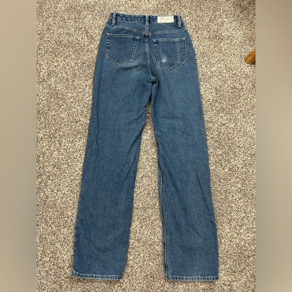 Pac Sun Blue Denim Jeans size 25 - Picture 2 of 7